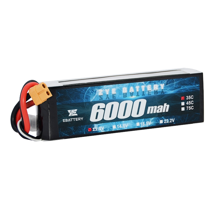 Bateri Lipo 3S 6000mAh 60C 11.1v Bateri Lipo