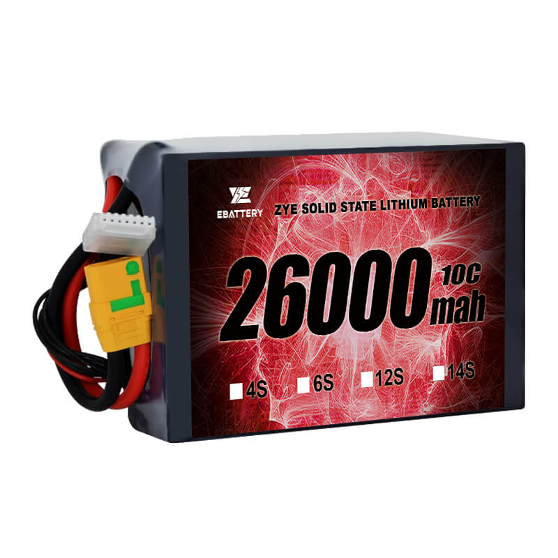 Li hv 26000mah tinggi ketumpatan bateri keadaan pepejal